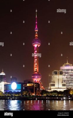 Oriental Pearl Tower A Majestic Symbol of Shanghai's Soaring Skyline!