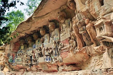 The Ancient Charm of Taining Rock Carvings Awaits Your Exploration!