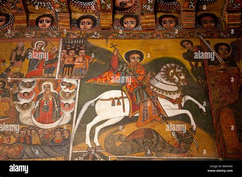 The Debre Birhan Selassie Church: Ancient Ethiopian Architecture and Stunning Religious Artwork!